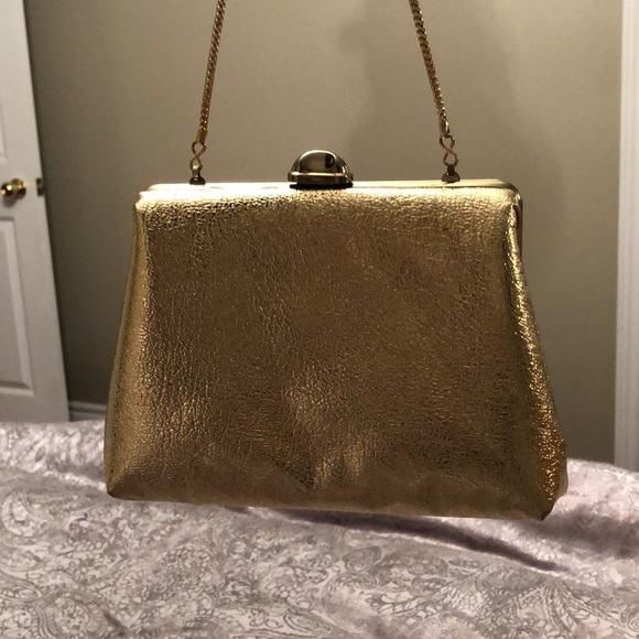 Vintage gold small purse- NEW - Picture 4 of 4